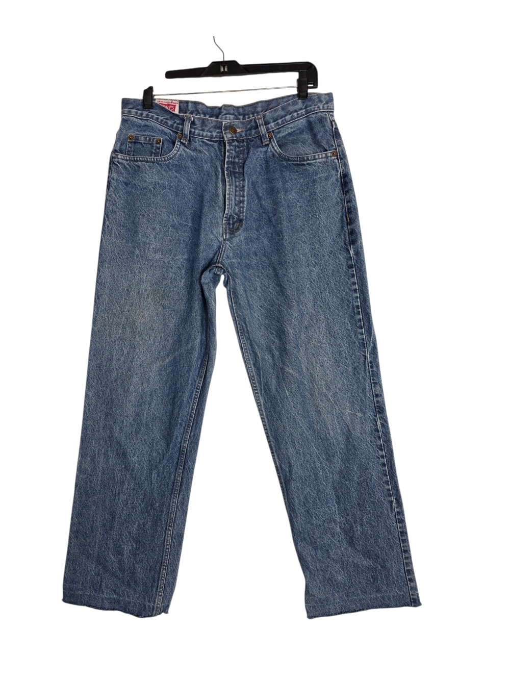 Levi's Vintage Men's Straight Jeans in Classic Blue Denim